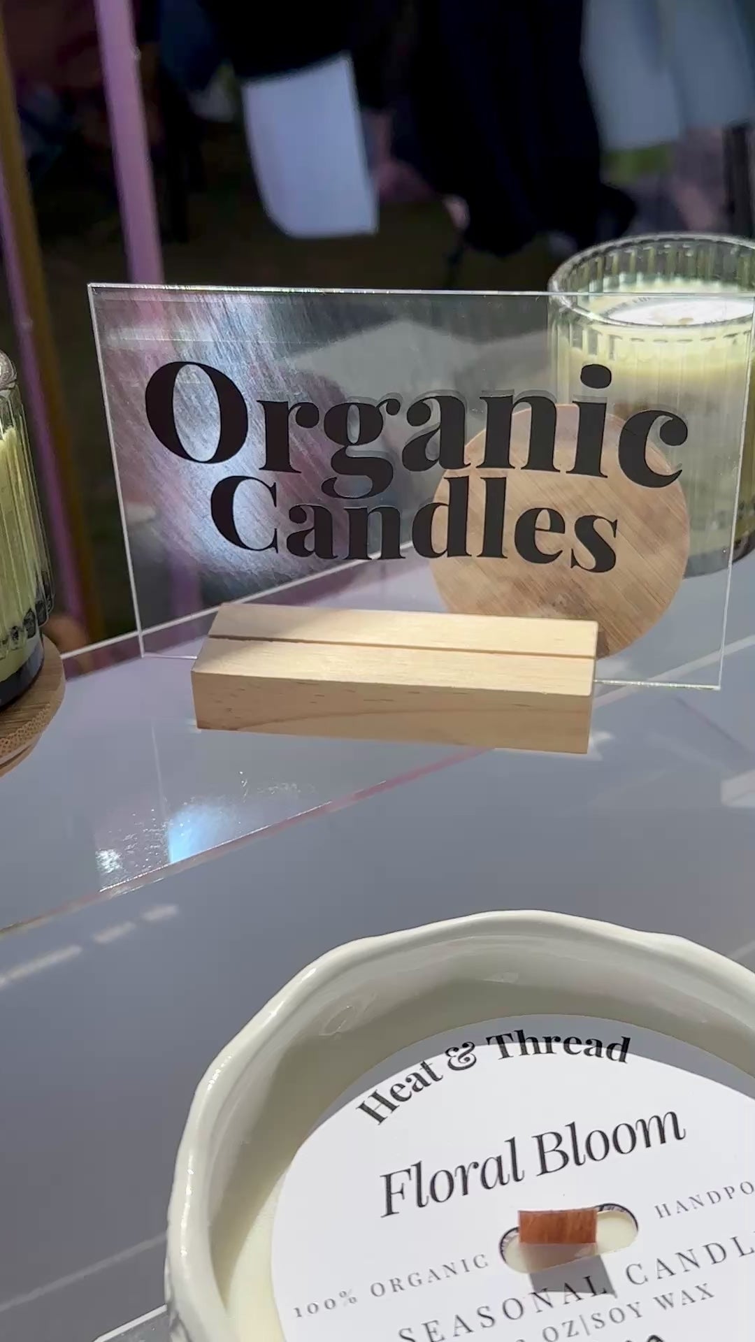 Apple Crisp Organic Soy Wax Candle