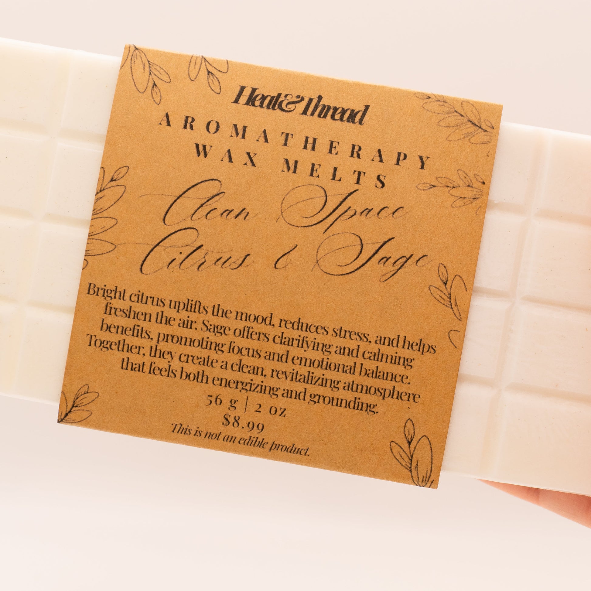 Clean Space Citrus Sage Melt Bar